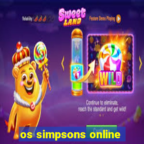 os simpsons online